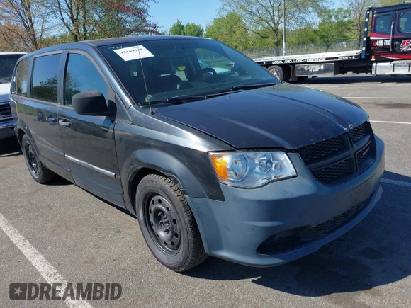 2014 Dodge Grand Caravan SE with VIN 2C4RDGBGXER254634, listed as a IAAI auction lot 42149494 with 158,614 mi miles and . Bid and sale history available at DreamBid. Image 1.