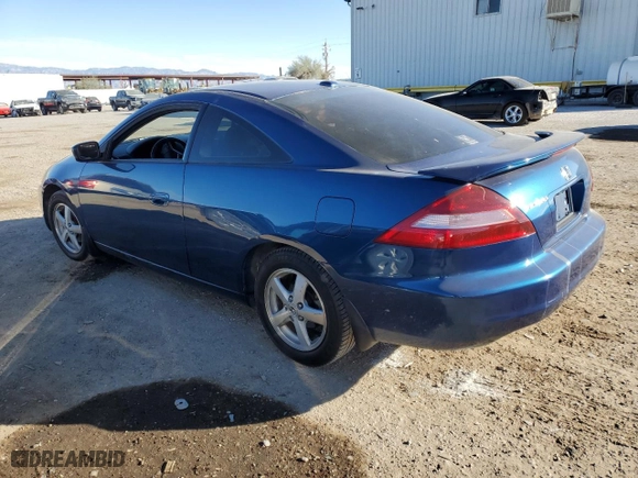 2005 Honda Accord Cpe EX-L with VIN 1HGCM72665A018405, listed as a Copart auction lot 87080174 with 203,335 mi miles and Salvage Title. Bid and sale history available at carsss.com. Image 2.