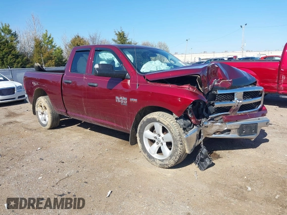 2021 Ram 1500 Tradesman with VIN 1C6RR6FT1MS578532, listed as a IAAI auction lot 41753880 with 81,213 mi miles and . Bid and sale history available at DreamBid. Image 1.