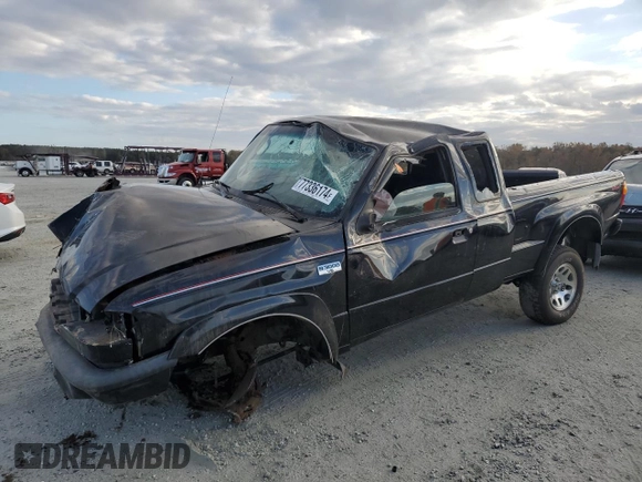 2004 Mazda B-Series 2WD Truck DS with VIN 4F4YR16UX4TM00703, listed as a Copart auction lot 77336174 with Not Provided miles and Salvage Title. Bid and sale history available at carsss.com. Image 1.