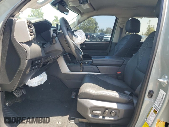 2023 Toyota Tundra Limited with VIN 5TFJA5DB2PX119177, listed as a Copart auction lot 62610775 with Not provided miles and Salvage title. Bid and sale history available at DreamBid. Image 7.