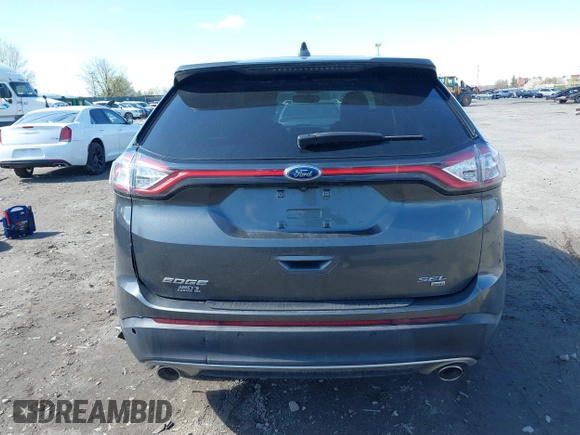 2018 Ford Edge SEL with VIN 2FMPK4J83JBC57511, listed as a IAAI auction lot 41963760 with 114,780 mi miles. Bid and sale history available at carsss.com. Image 16.