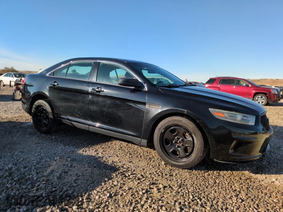 2015 Ford Police Interceptor with VIN 1FAHP2MT6FG144138, listed as a Copart auction lot 80991994 with 108,401 mi miles and Salvage title. Bid and sale history available at DreamBid. Image 4.