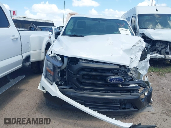 2023 Ford F-150 XL with VIN 1FTMF1C57PKD08603, listed as a IAAI auction lot 41804602 with Not provided miles and . Bid and sale history available at DreamBid. Image 12.