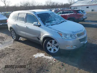 2012 Chevrolet Traverse 1LT with VIN 1GNKRGED1CJ178413, listed as a IAAI auction lot 41845696 with Not Provided miles and . Bid and sale history available at DreamBid. Image 1.
