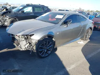 2021 Lexus RC with VIN JTHGZ5BC2M5024008, listed as a IAAI auction lot 41313893 with 58781 miles. Bid and sale history available at carsss.com. Image 17.