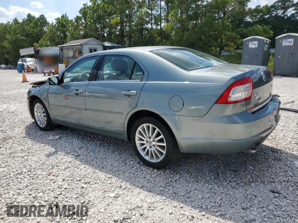 2006 Mercury Milan Premier with VIN 3MEFM08186R655848, listed as a Copart auction lot 71930704 with 152,949 mi miles and Salvage Title. Bid and sale history available at carsss.com. Image 2.