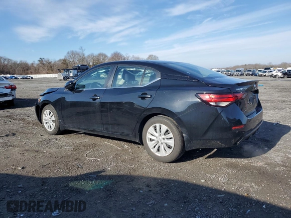 2021 Nissan Sentra S with VIN 3N1AB8BV7MY323093, listed as a Copart auction lot 50192145 with 41,119 mi miles and Salvage Title. Bid and sale history available at DreamBid. Image 2.