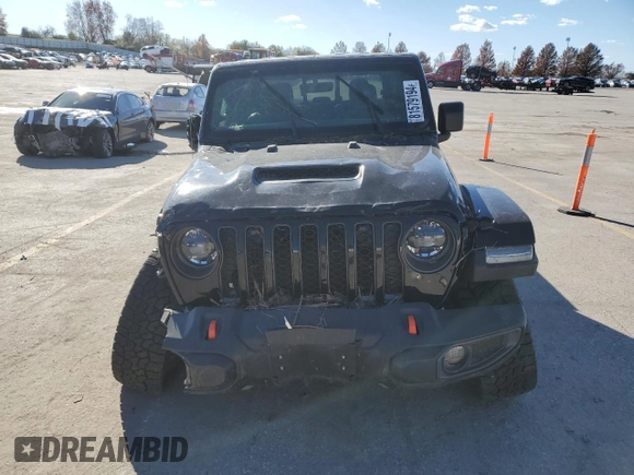 2023 Jeep Gladiator Mojave with VIN 1C6JJTEG9PL584486, listed as a Copart auction lot 81579194 with 10,318 mi miles and Salvage Title. Bid and sale history available at carsss.com. Image 5.