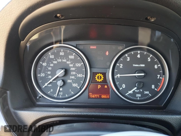2010 BMW 3 Series 335i with VIN WBAWL7C57AP476298, listed as a Copart auction lot 81766514 with 156,771 mi miles and Salvage Title. Bid and sale history available at carsss.com. Image 9.