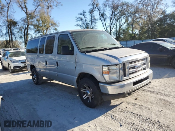 2011 Ford Econoline Passenger XL with VIN 1FBNE3BL4BDA31980, listed as a Copart auction lot 47813105 with 154,845 mi miles and Clean Title. Bid and sale history available at carsss.com. Image 4.
