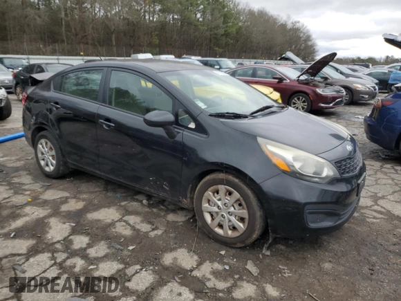 2014 Kia Rio LX with VIN KNADM4A37E6347641, listed as a Copart auction lot 41618805 with 143,921 mi miles and Clean Title. Bid and sale history available at DreamBid. Image 4.