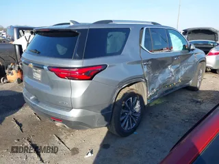 2023 Chevrolet Traverse Premier with VIN 1GNERKKW7PJ320551, listed as a IAAI auction lot 41186853 with 12,432 mi miles and . Bid and sale history available at DreamBid. Image 4.