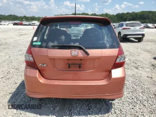 2007 Honda Fit Sport with VIN JHMGD38667S047110, listed as a Copart auction lot 69097094 with 231,662 mi miles and Salvage Title. Bid and sale history available at carsss.com. Image 6.