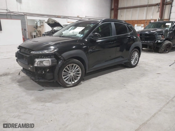 2019 Hyundai Kona SEL with VIN KM8K6CAA4KU382976, listed as a IAAI auction lot 41820749 with 61,619 mi miles. Bid and sale history available at carsss.com. Image 20.