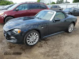 2017 FIAT 124 Spider Lusso with VIN JC1NFAEK4H0105489, listed as a Copart auction lot 62118945 with 90,490 mi miles and Clean title. Bid and sale history available at DreamBid. Image 1.