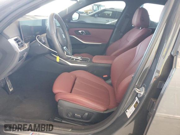 2024 BMW 3 Series M340i with VIN 3MW49FS05R8E84755, listed as a Copart auction lot 49288935 with 12,258 mi miles and Salvage Title. Bid and sale history available at carsss.com. Image 7.