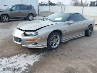 2002 Chevrolet Camaro Z28 with VIN 2G1FP22GX22123181, listed as a IAAI auction lot 41524701 with 113,329 mi miles. Bid and sale history available at carsss.com. Image 17.