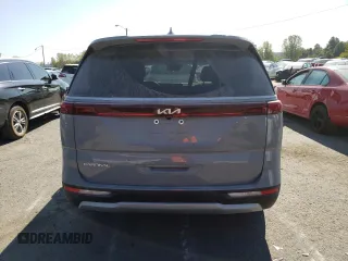 2024 Kia Carnival EX with VIN KNDNC5H34R6399479, listed as a Copart auction lot 70980814 with 17,177 mi miles and Salvage Title. Bid and sale history available at carsss.com. Image 6.