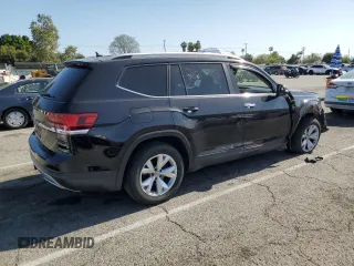 2019 Volkswagen Atlas SE with VIN 1V2DR2CA5KC537910, listed as a Copart auction lot 57333145 with 181,102 mi miles and Salvage title. Bid and sale history available at DreamBid. Image 3.