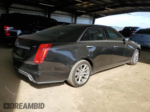 2019 Cadillac CTS Sedan Luxury RWD with VIN 1G6AR5SS8K0140261, listed as a Copart auction lot 52452805 with 92,302 mi miles and Clean Title. Bid and sale history available at carsss.com. Image 3.