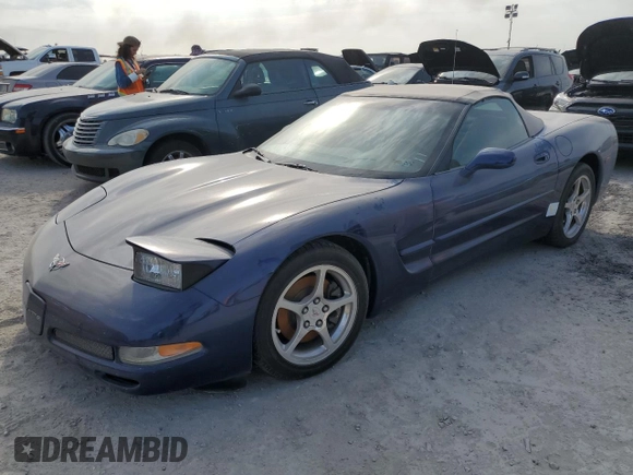 2004 Chevrolet Corvette with VIN 1G1YY32G645110723, listed as a Copart auction lot 74255194 with 0 mi miles and Non Repairable. Bid and sale history available at carsss.com. Image 1.
