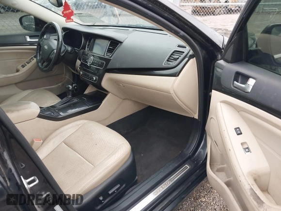 2014 Kia Cadenza Premium with VIN KNALN4D7XE5144952, listed as a IAAI auction lot 40546603 with 201,073 mi miles. Bid and sale history available at carsss.com. Image 5.