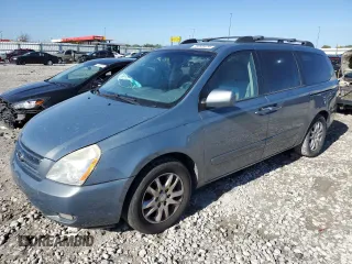 2008 Kia Sedona EX with VIN KNDMB233386223445, listed as a Copart auction lot 73741674 with 249,459 mi miles and Salvage Title. Bid and sale history available at carsss.com. Image 1.