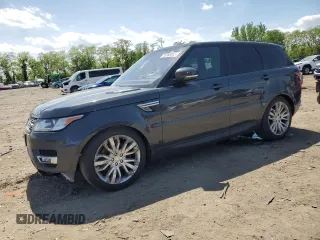 2016 Land Rover Range Rover Sport HSE with VIN SALWR2PF3GA110303, listed as a Copart auction lot 55265955 with 65,303 mi miles and Clean Title. Bid and sale history available at DreamBid. Image 1.