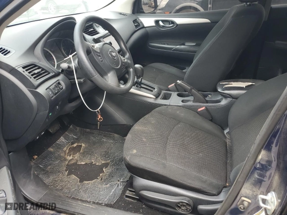2019 Nissan Sentra S with VIN 3N1AB7AP0KY426401, listed as a Copart auction lot 53790765 with 90,826 mi miles and Salvage Title. Bid and sale history available at carsss.com. Image 7.