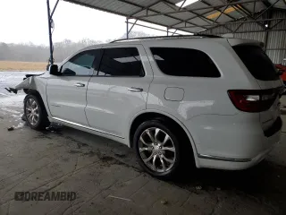 2017 Dodge Durango Citadel Anodized Platinum with VIN 1C4RDHEG6HC857241, listed as a Copart auction lot 38234834 with 151,111 mi miles and . Bid and sale history available at DreamBid. Image 2.