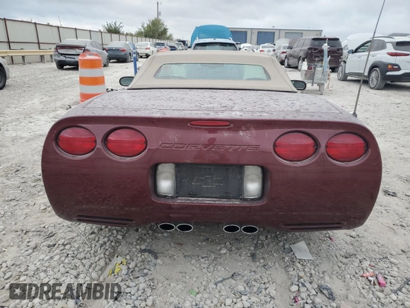 2003 Chevrolet Corvette with VIN 1G1YY32G235117862, listed as a Copart auction lot 77708764 with 41,784 mi miles and Salvage Title. Bid and sale history available at carsss.com. Image 6.
