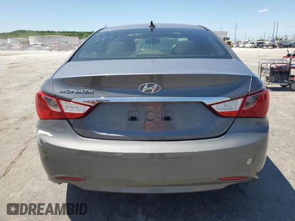 2012 Hyundai Sonata GLS with VIN 5NPEB4AC4CH365949, listed as a Copart auction lot 54781415 with 164,828 mi miles and Clean Title. Bid and sale history available at carsss.com. Image 6.
