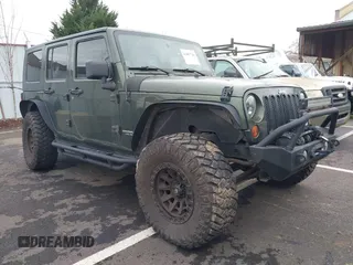 2008 Jeep Wrangler Unlimited Rubicon with VIN 1J8GA69168L591089, listed as a IAAI auction lot 41487746 with 161,916 mi miles and . Bid and sale history available at carsss.com. Image 1.