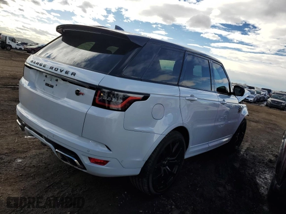 2022 Land Rover Range Rover Sport SVR z VIN SALWZ2RE3NA228966, wystawiony jako Copart lot #42613085 z przebiegiem 14 449 mil mil oraz Szkody całkowita. Historia ofert i sprzedaży dostępna na DreamBid. Obrazek 3.