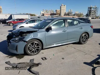 2024 Nissan Sentra SR with VIN 3N1AB8DV6RY371401, listed as a Copart auction lot 49747175 with 11,382 mi miles and Salvage Title. Bid and sale history available at carsss.com. Image 1.