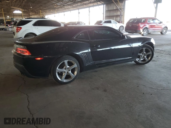 2014 Chevrolet Camaro LT z VIN 2G1FC1E35E9324870, wystawiony jako Copart lot #50626095 z przebiegiem 145 880 mil mil oraz Szkoda całkowita • Salvage title. Historia ofert i sprzedaży dostępna na DreamBid. Obrazek 3.