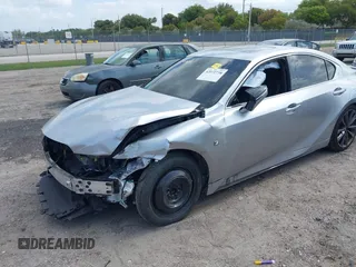 2022 Lexus IS 350 F Sport z VIN JTHGZ1B24N5049106, wystawiony jako IAAI lot #42072738 z przebiegiem 31 072 mil mil oraz . Historia ofert i sprzedaży dostępna na DreamBid. Obrazek 2.