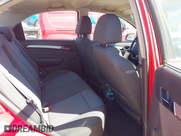 2010 Chevrolet Aveo 1LT with VIN KL1TD5DE9AB094395, listed as a IAAI auction lot 42374214 with 195,893 mi miles and . Bid and sale history available at DreamBid. Image 8.