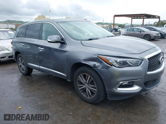 2018 Infiniti QX60 with VIN 5N1DL0MM9JC524006, listed as a IAAI auction lot 41808831 with 152,000 mi miles and . Bid and sale history available at DreamBid. Image 6.