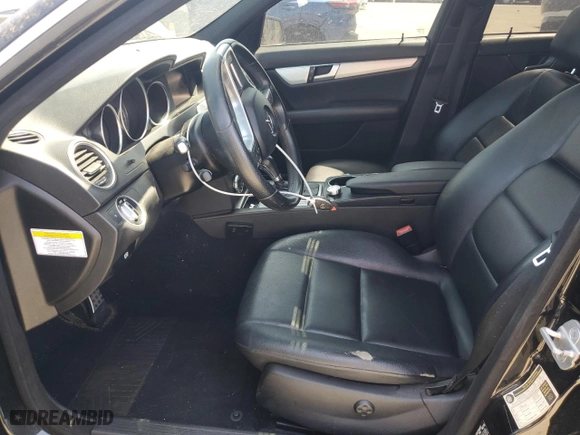 2013 Mercedes-Benz C-Class C 300 Sport with VIN WDDGF8AB1DR287870, listed as a Copart auction lot 50099205 with 158,054 mi miles and Salvage Title. Bid and sale history available at carsss.com. Image 7.