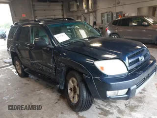 2004 Toyota 4Runner SR5 with VIN JTEBU14R348028065, listed as a IAAI auction lot 42377477 with 281,892 mi miles and . Bid and sale history available at DreamBid. Image 1.