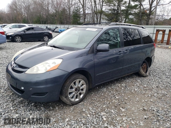 2008 Toyota Sienna XLE with VIN 5TDBK22C18S018893, listed as a Copart auction lot 53005975 with 167,651 mi miles and Clean Title. Bid and sale history available at carsss.com. Image 1.
