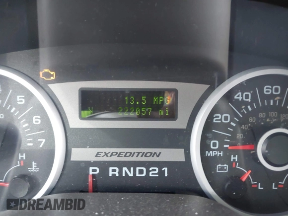 2005 Ford Expedition Eddie Bauer with VIN 1FMFU18555LA39558, listed as a IAAI auction lot 41608822 with 222,057 mi miles. Bid and sale history available at carsss.com. Image 15.