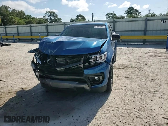 2022 Chevrolet Colorado 4WD Z71 z VIN 1GCGTDEN6N1270014, wystawiony jako Copart lot #54860965 z przebiegiem 49 029 mil mil oraz Szkoda całkowita • Salvage title. Historia ofert i sprzedaży dostępna na DreamBid. Obrazek 13.