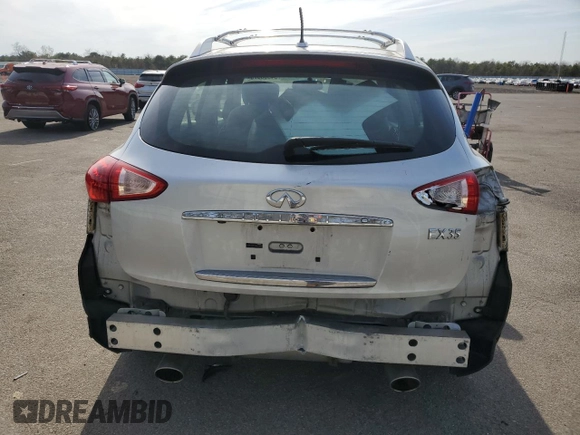 2012 Infiniti EX Journey with VIN JN1AJ0HR7CM450636, listed as a Copart auction lot 54300375 with 66,786 mi miles and Salvage Title. Bid and sale history available at carsss.com. Image 6.