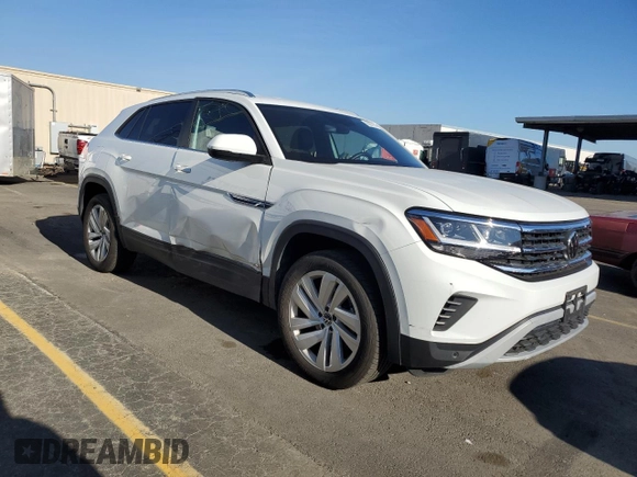 2023 Volkswagen Atlas SE with VIN 1V2HE2CA7PC205178, listed as a Copart auction lot 83377914 with 25,248 mi miles and Salvage title. Bid and sale history available at DreamBid. Image 4.
