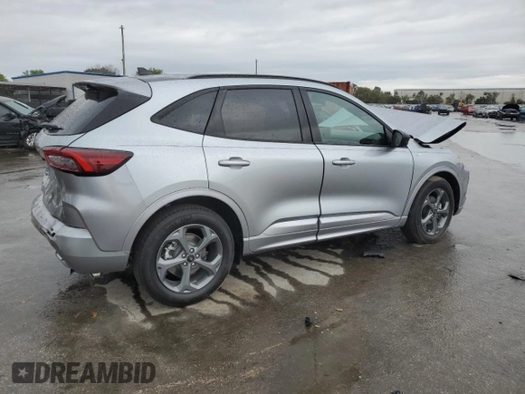 2024 Ford Escape ST-Line with VIN 1FMCU0MZXRUB50046, listed as a Copart auction lot 47751805 with 97 mi miles and Non Repairable. Bid and sale history available at DreamBid. Image 3.