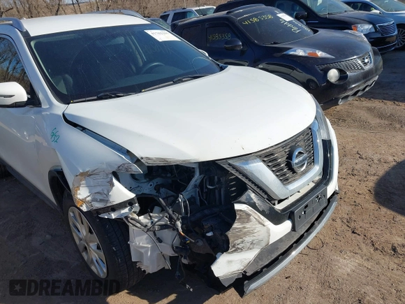 2017 Nissan Rogue SV with VIN KNMAT2MT1HP541640, listed as a IAAI auction lot 41762105 with 105,981 mi miles. Bid and sale history available at carsss.com. Image 6.