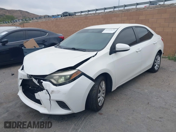 2015 Toyota Corolla L with VIN 5YFBURHE4FP273894, listed as a IAAI auction lot 42189654 with 140,613 mi miles and . Bid and sale history available at DreamBid. Image 2.
